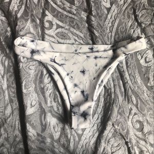 Marble bikini bottoms